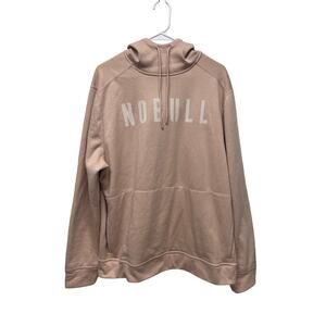 NOBULL Women's Hoodie Pullover sweatshirt performance rose pink size XL